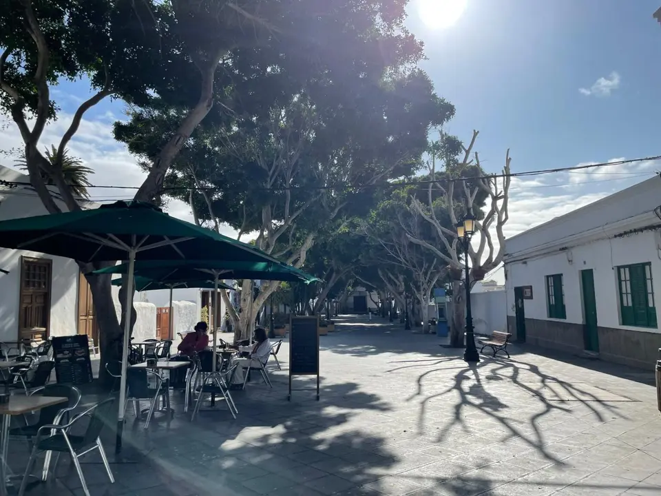 Plaza de Haría.
