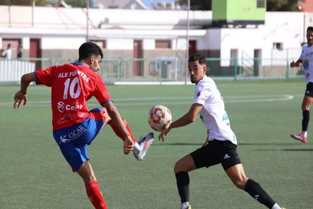 Un momento del partido
