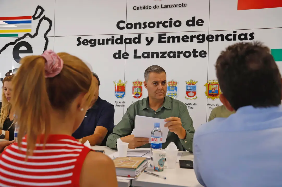 El presidente del Consorcio de Seguridad y Emergencias, Kiko Aparicio.