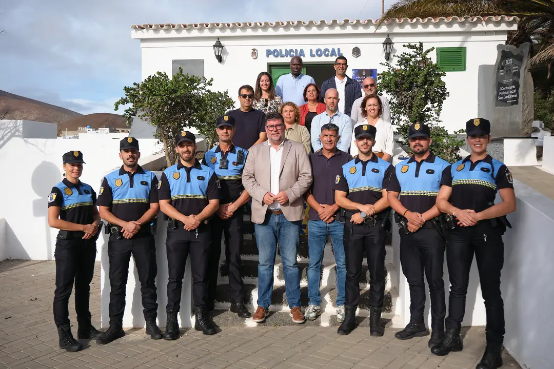Nuevos agentes de Policía Local en San Bartolmé.