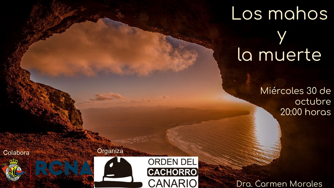 Cartel charla.