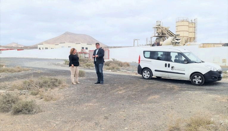 Zona industrial de Playa Honda