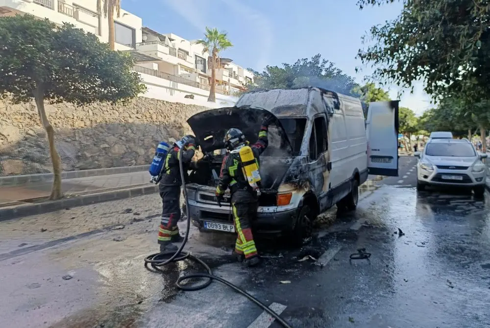 Actuación de los bomberos