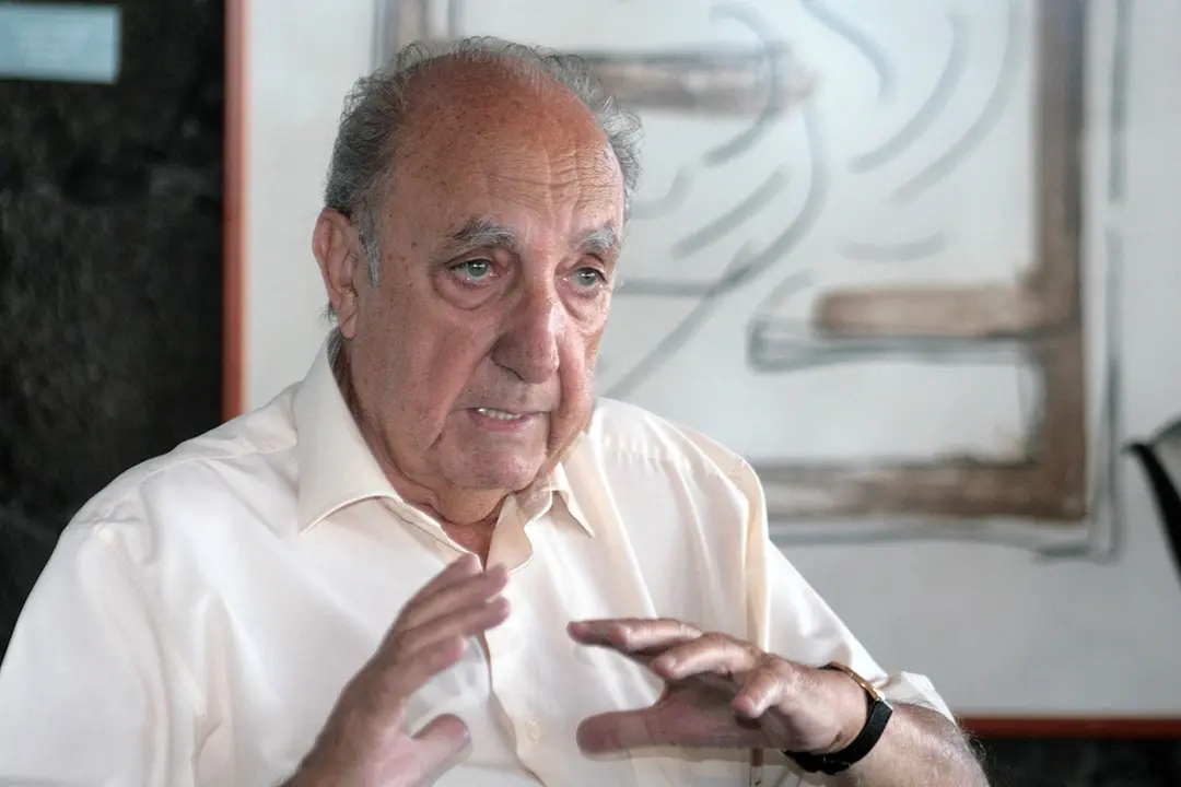 Manuel Díaz Rijo, febrero de 2008. Foto JL Carrasco.