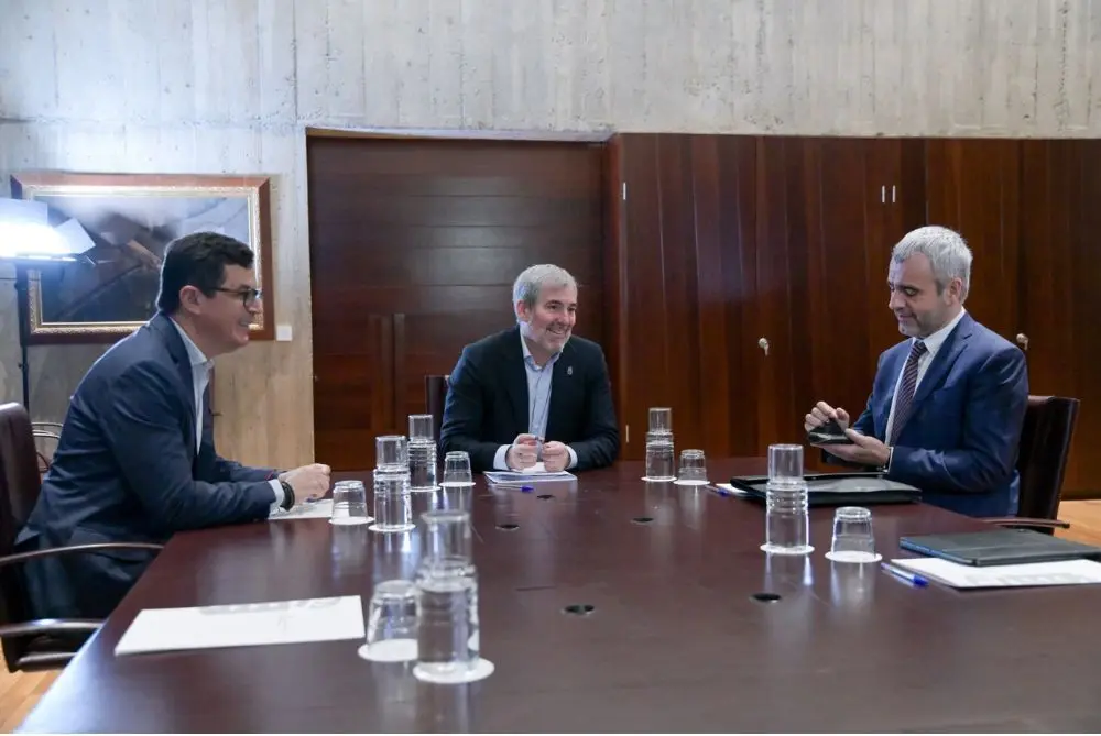 Un momento de la reunión