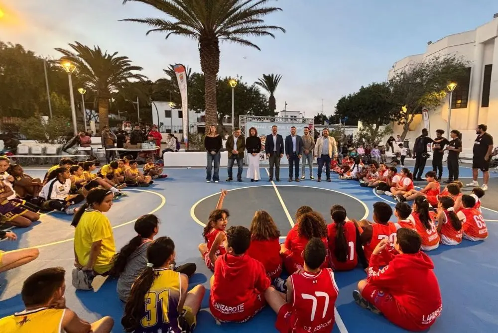 Inauguración de la cancha