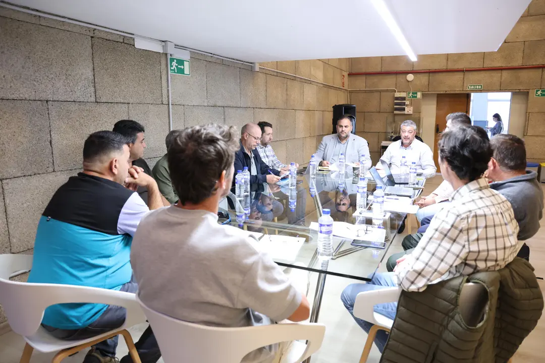 Reunión Samuel Martín con el director general de Pesca 