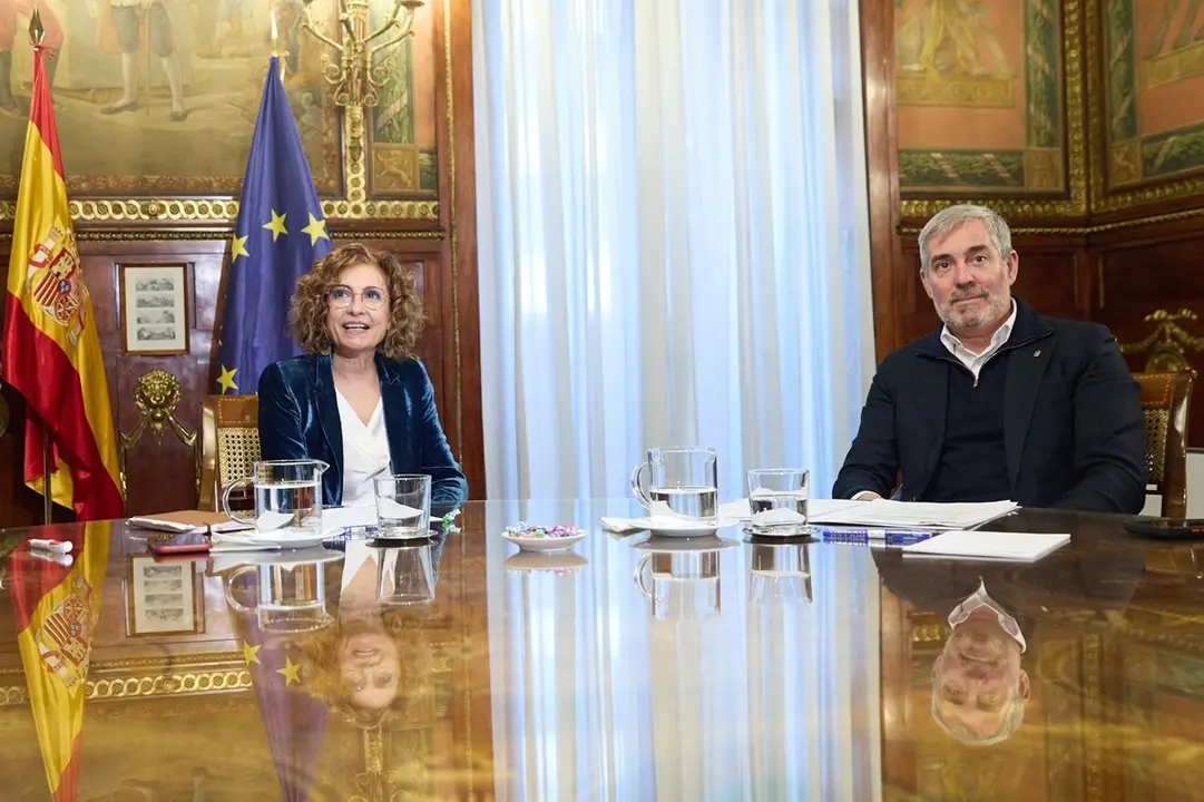 Reunión de Clavijo y María Jesús Montero este lunes 10 de marzo