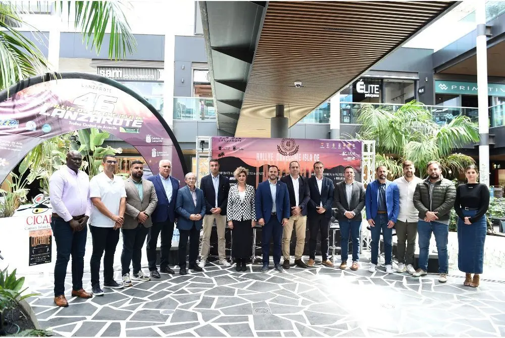 Presentación del Rallye Orvecame-Isla de Lanzarote