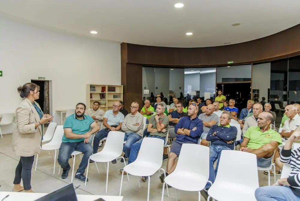 Reunión con los taxistas