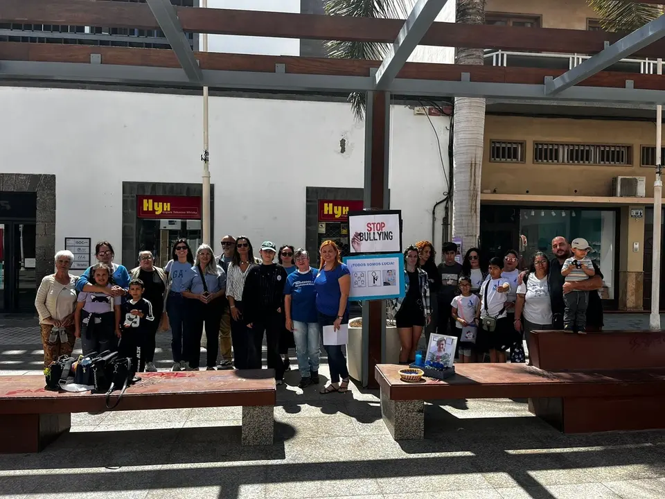 La manifestación este domingo en La Plazuela de Arrecife