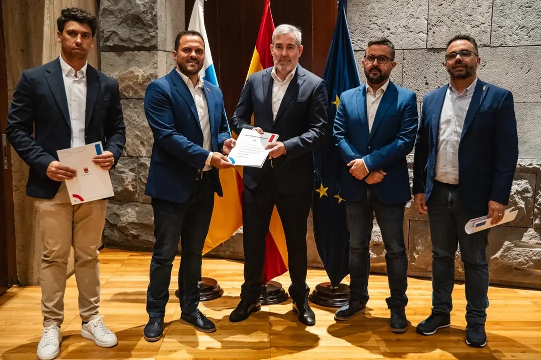 Reunión con Fernando Clavijo Plan Supletorio