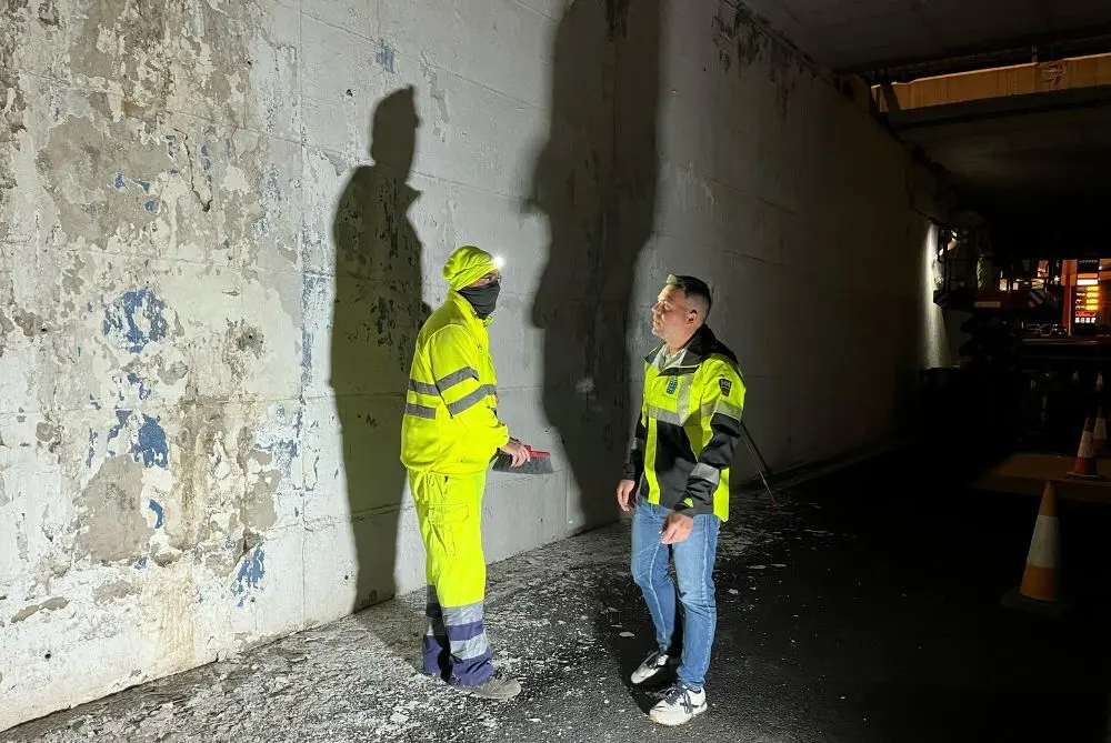 Jacobo Medina visita las obras