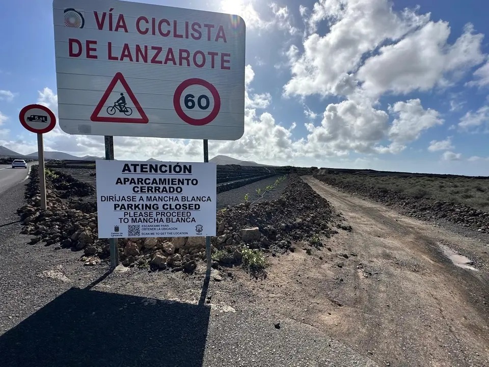 Aparcamientos del Volcán del Cuervo