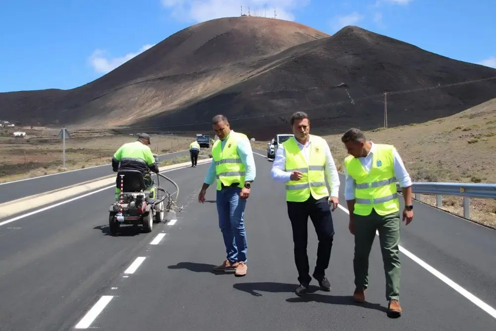 Obras en la carretera
