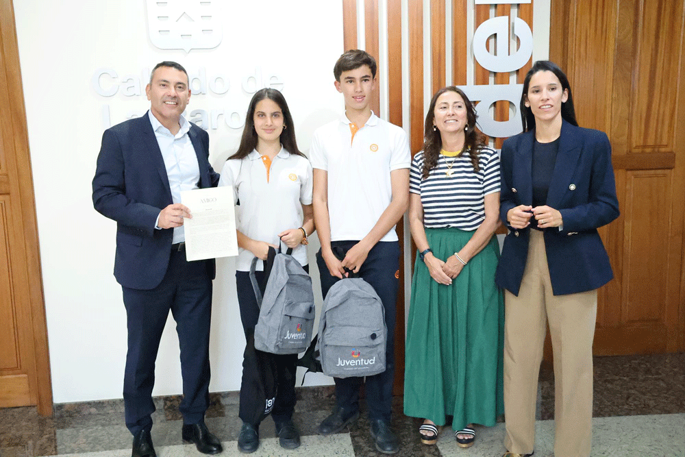 Recepción de los alumnos
