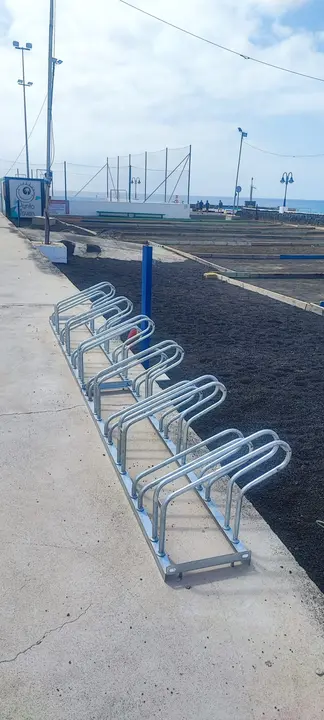 Instalación de aparcabicis