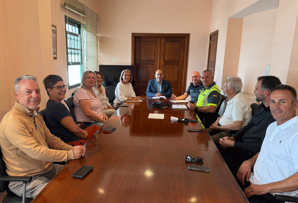 Un momento de la reunión