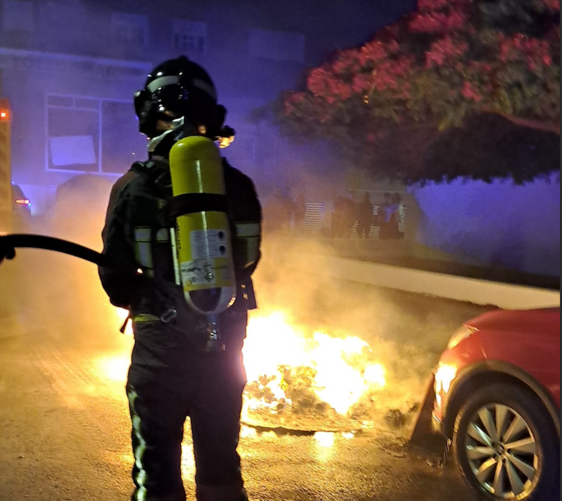 Fuego en Arrecife