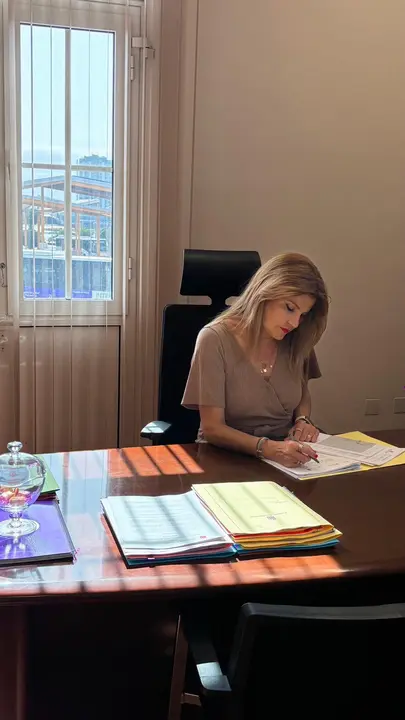 La presidenta de Red Tributaria Lanzarote, María Jesús Tovar