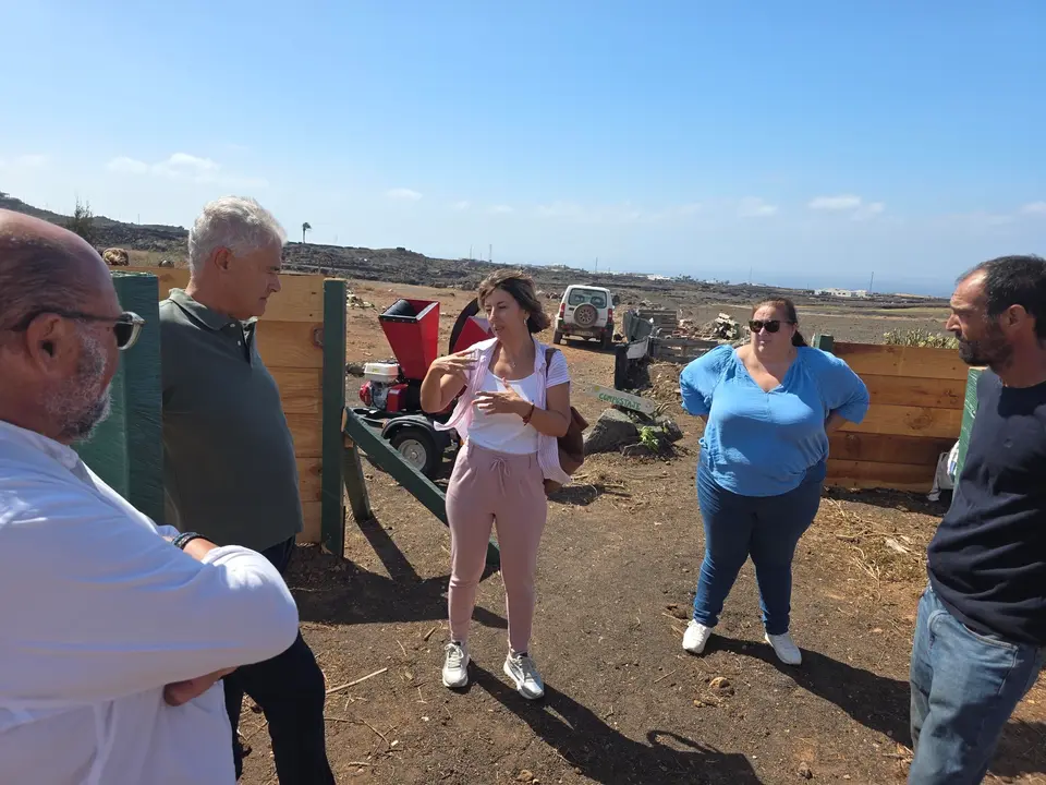 Visita a planta de compostaje