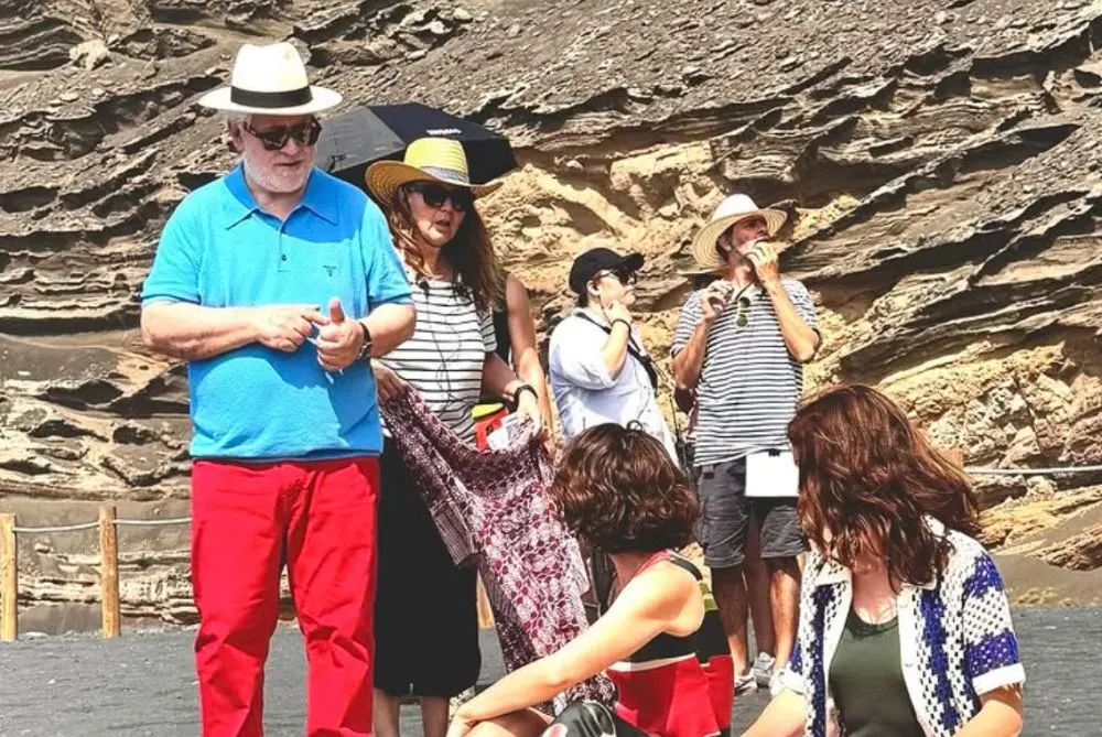 Rodaje en el Charco de Los Clicos