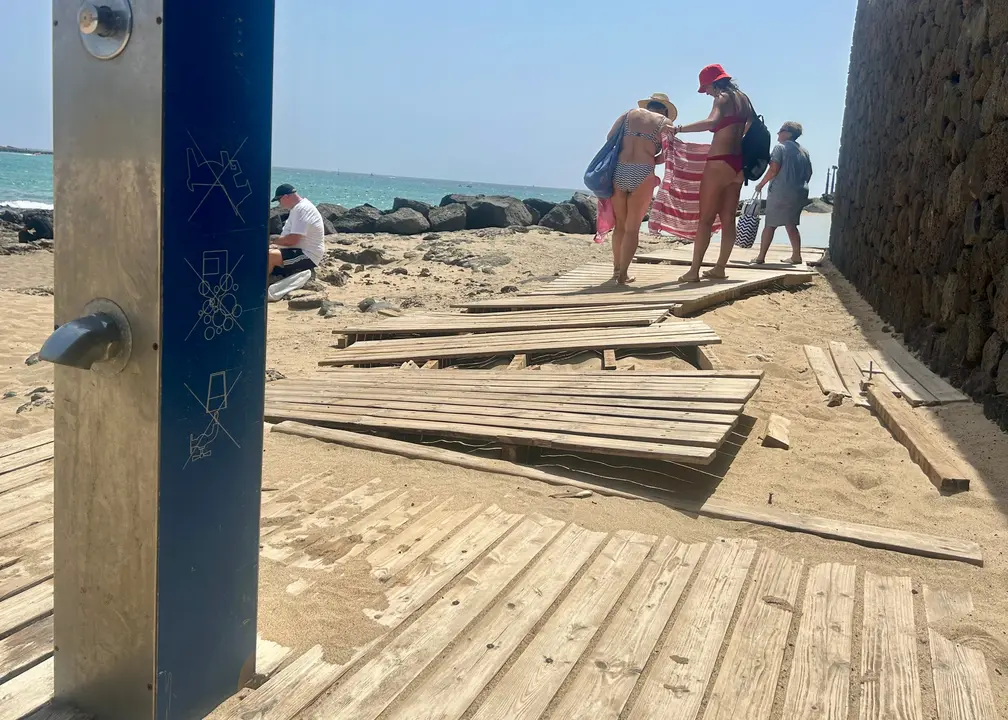 Playa de Las Cucharas en Costa Teguise
