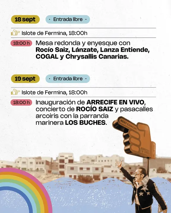 Cartel Arrecife en vivo