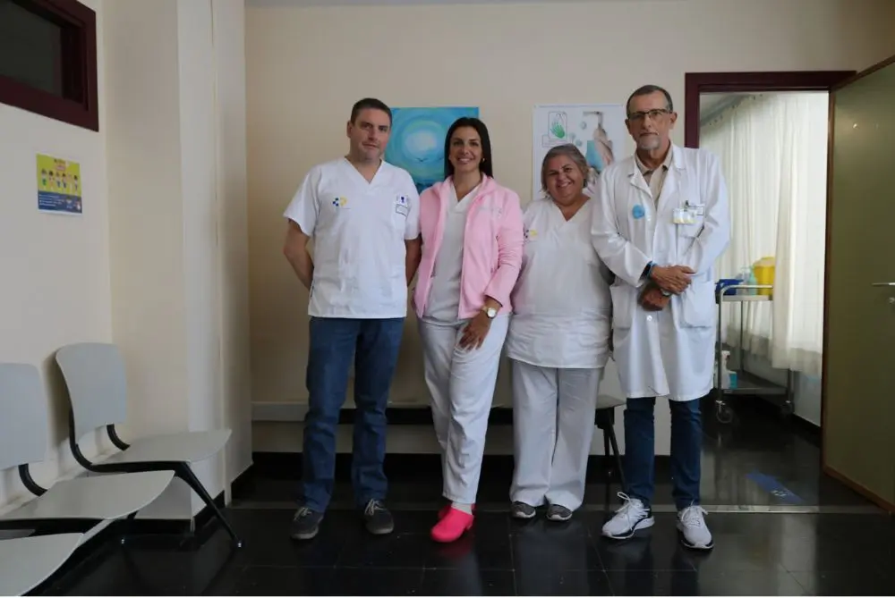 Profesioales del hospital Molina Orosa