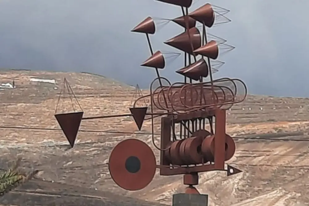 Juguete de viento en Arrieta