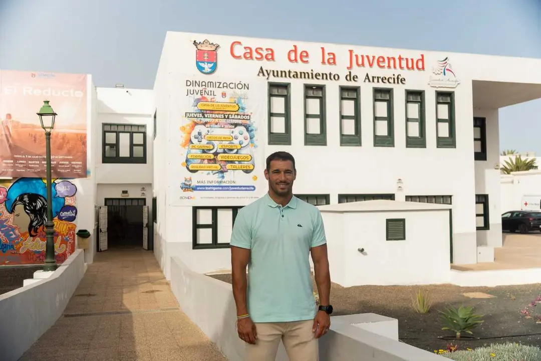 <p>El concejal de Juventud, Rosmen Quevedo.</p>