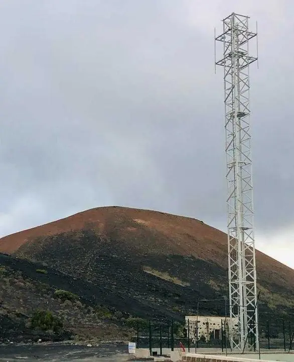 Torre de comunicaciones en Masdache