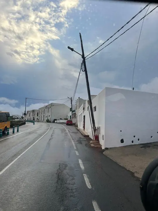 Borrasca Claudia en Lanzarote