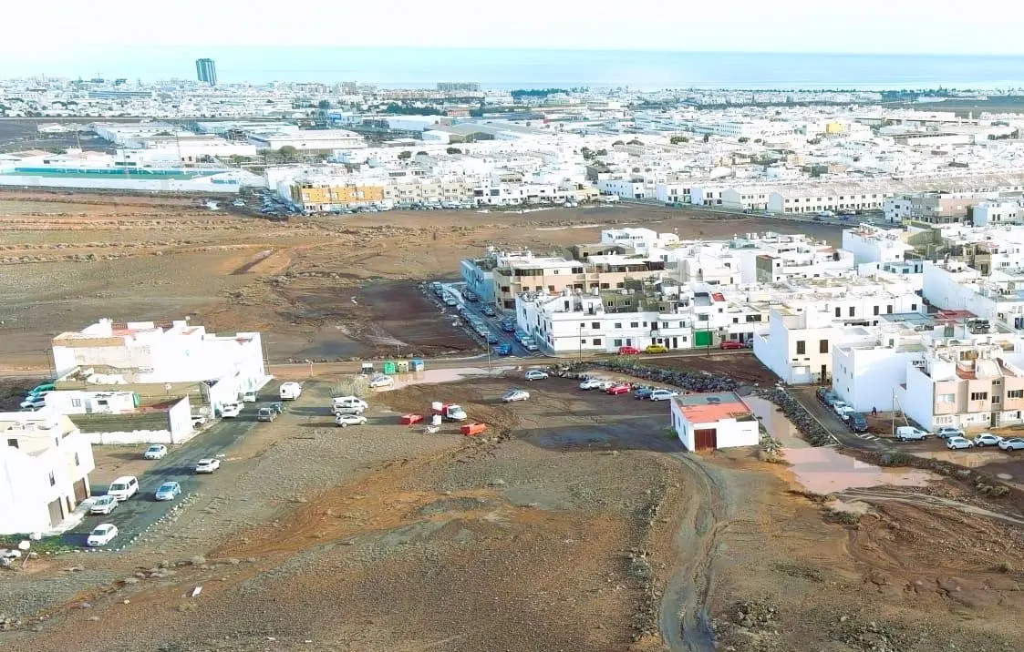 Imagen &aacute;rea del barrio de Argana Alta, uno de los m&aacute;s afectados por los cortes del suministro del agua en estas Navidades