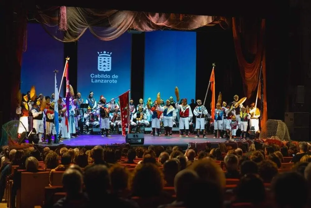 El espectáculo Banderas del Tiempo de Los Buches