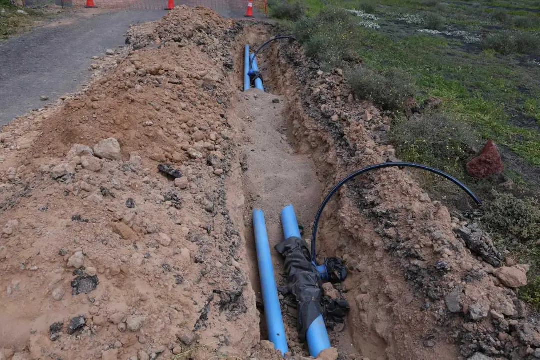 Mejora de la red de abastecimiento y riego entre El Cuchillo y Soo
