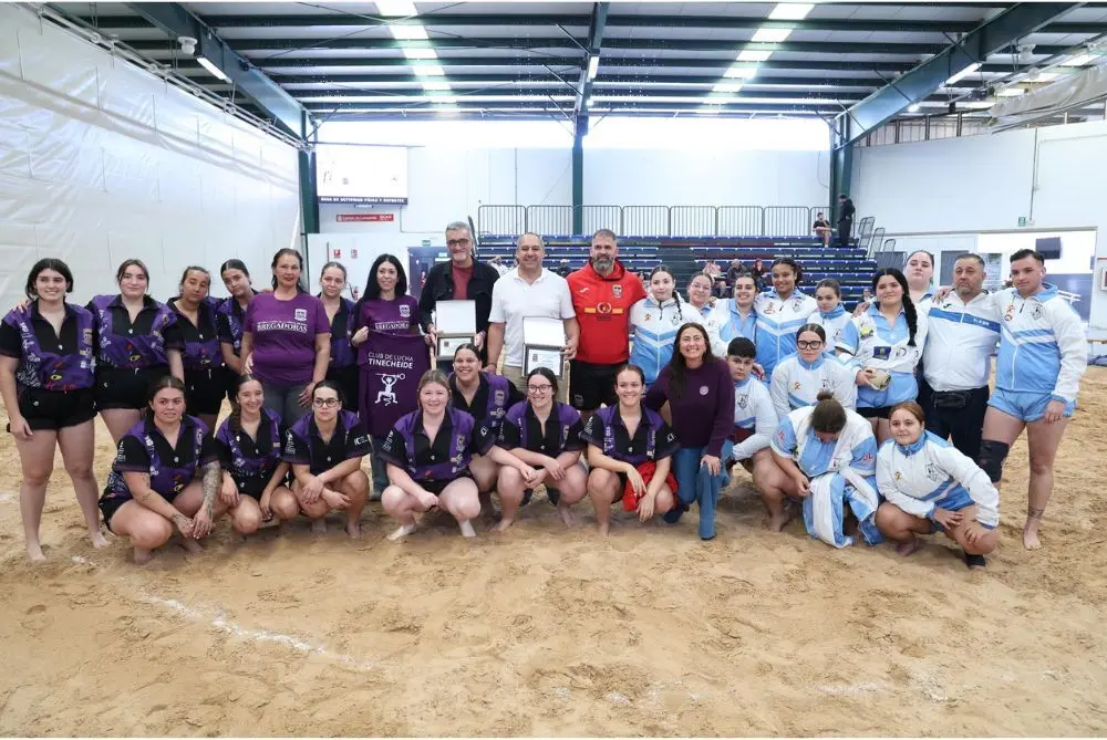 Las luchadoras en la Ciudad Deportiva