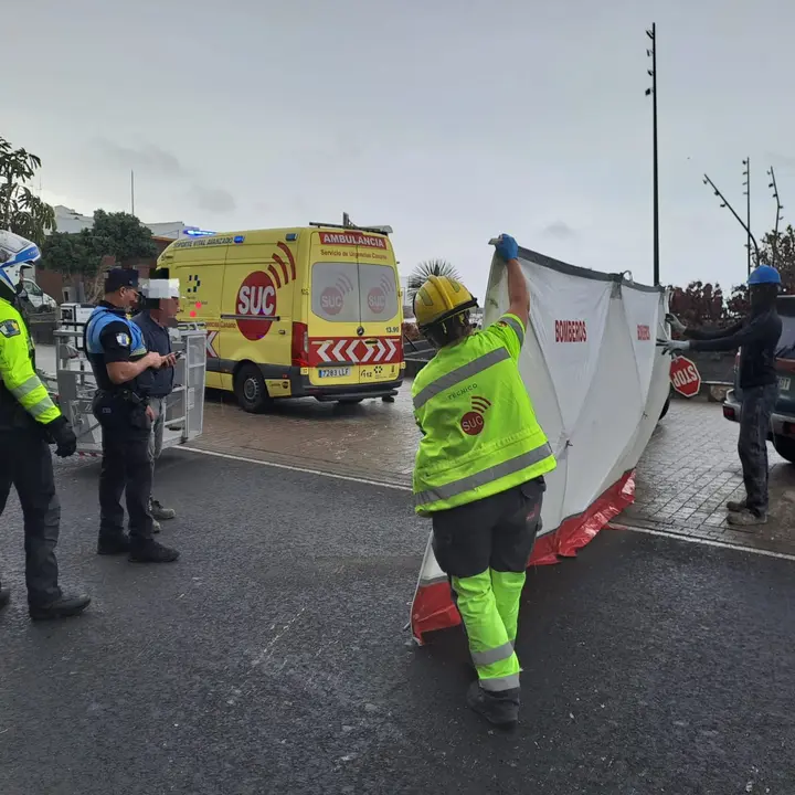 Accidente laboral en Arrecife