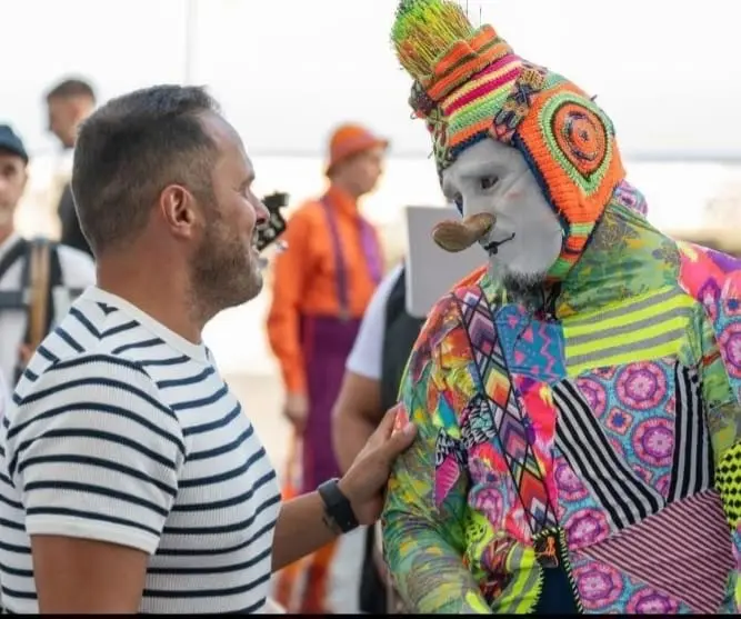 Yonathan de Le&oacute;n en carnaval