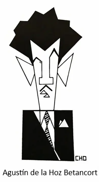 Agust&iacute;n de la Hoz Caricaturas. Eduardo Millares