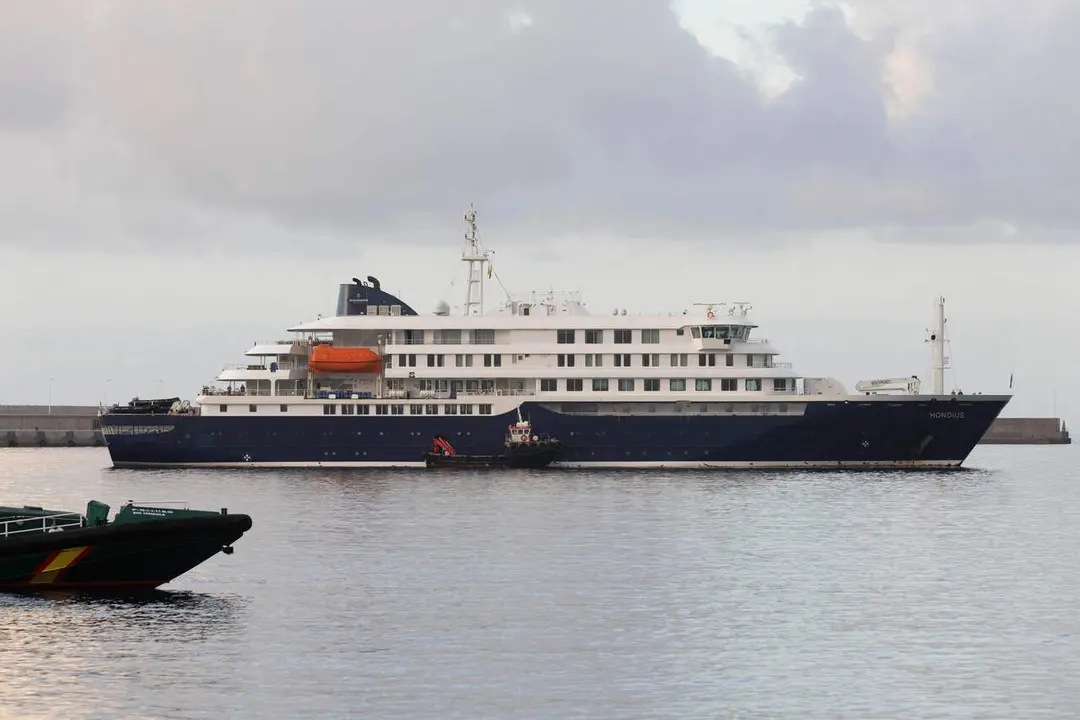 El crucero neerland&eacute;s MV Hondius (Efe)