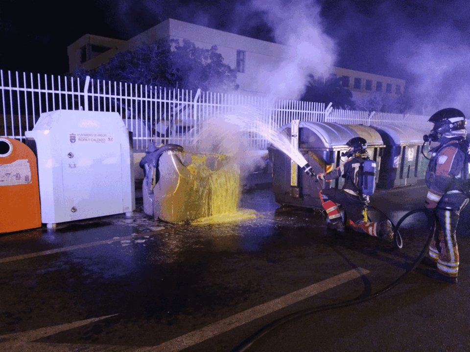 Otro de los incendios en Arrecife