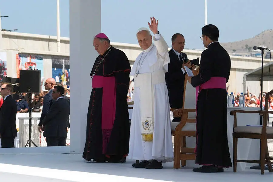 Mensajes hacia al papa Le&oacute;n XIV tras su llegada a Gran Canaria
