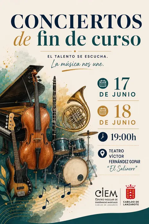 CIEM CARTEL CONCIERTOS FIN DE CURSO
