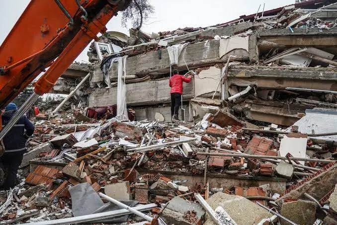 Imagen del terremoto en Venezuela