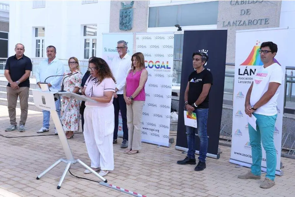 El Cabildo de Lanzarote celebra el D&iacute;a Internacional del Orgullo LGTBI+