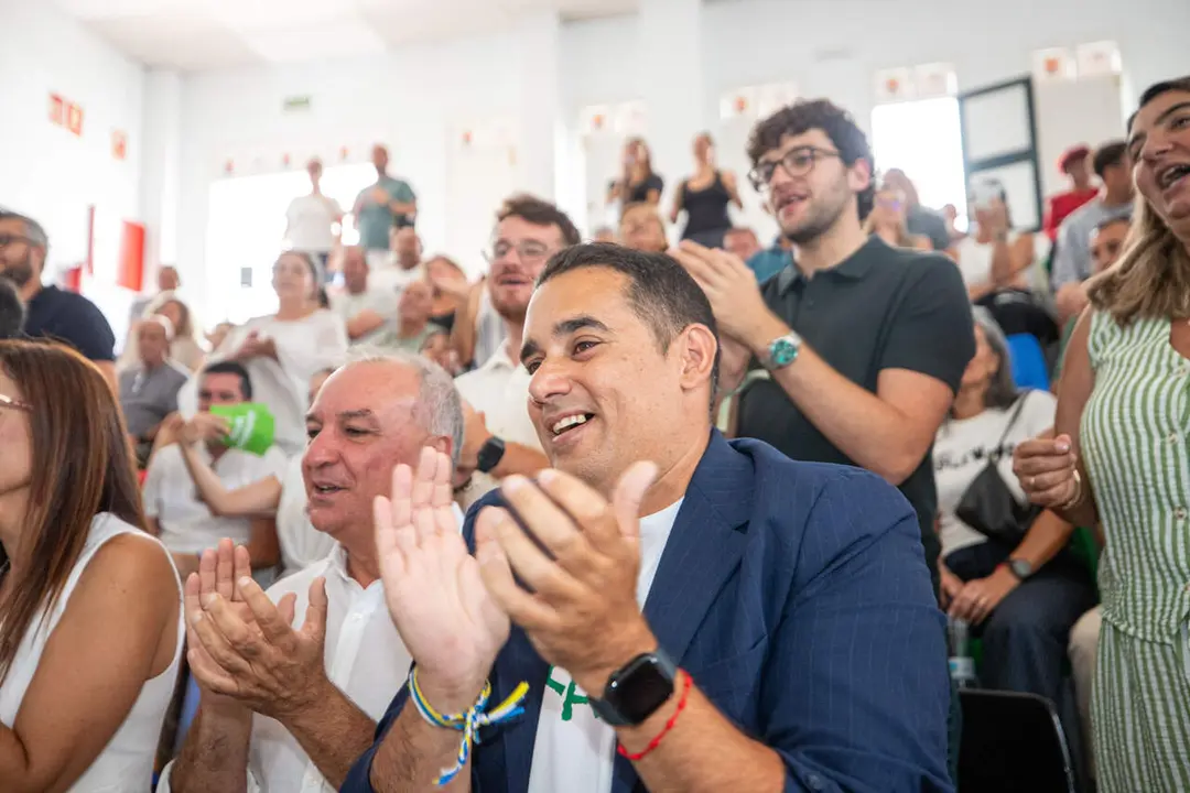 Yoné Caraballo durante la Convención IslaHogar