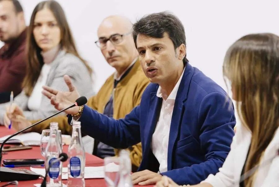 Marcos Bergaz (PSOE) en pleno de Teguise y La Graciosa