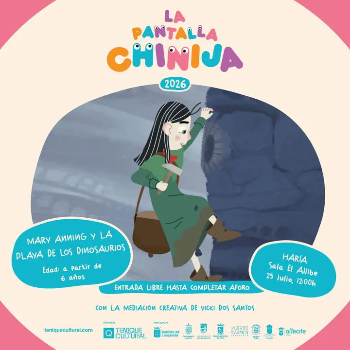 CARTEL LA PANTALLA CHINIJA 2026 HAR&Iacute;A