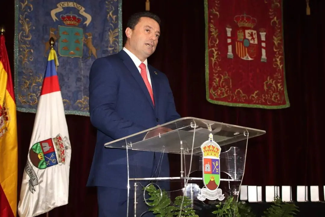 &Oacute;scar Noda, alcalde de Yaiza